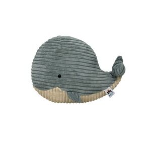 Jellycat Cordy Roy Whale Blue Grey Corduroy Stuffed Animal Plush Toy